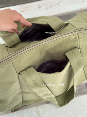 Універсальна дорожня сумка David Jones 7375 - фісташка