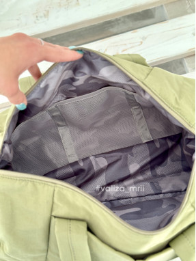 Універсальна дорожня сумка David Jones 7375 - фісташка