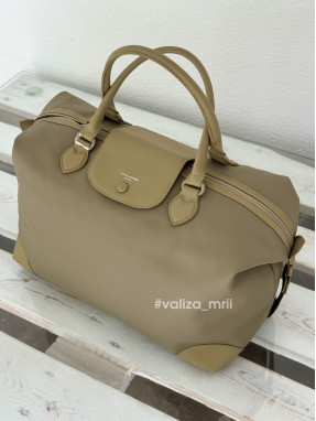 Дорожня сумка на ручку валізи David Jones CM7595 - хакі