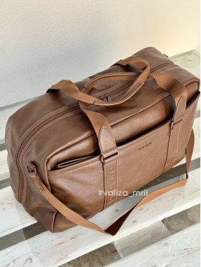 Дорожня сумка - David Jones CM7702 - коричневий
