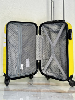 Дитяча валіза Wings XS -Robot yellow