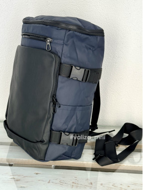 Рюкзак-сумка ручна поклажа 090 - синій з чорним