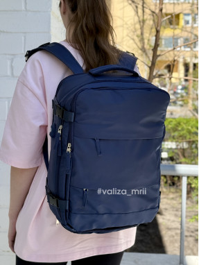 Рюкзак в ручную кладь - 15109 - синий