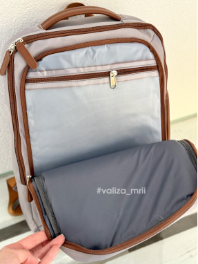 Повсякденний рюкзак з розширенням - 5103 - сірий