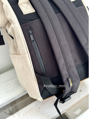 Рюкзак для подорожей на ручку валізи Himawari 124-02 - світло-бежевий