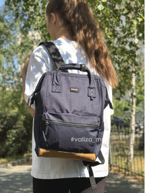 Рюкзак для подорожей на ручку валізи Himawari 124 - синій