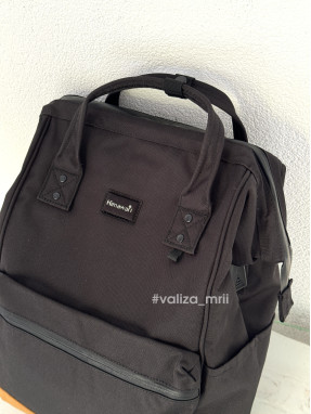 Рюкзак для подорожей на ручку валізи Himawari 124-04 - чорний