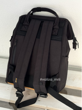 Рюкзак для подорожей на ручку валізи Himawari 124-04 - чорний