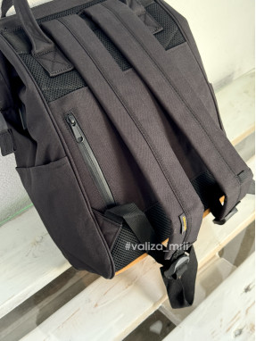 Рюкзак для подорожей на ручку валізи Himawari 124-04 - чорний