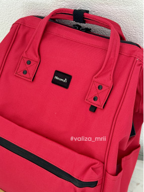 Рюкзак для путешествий на ручку чемодана Himawari 124 - красный