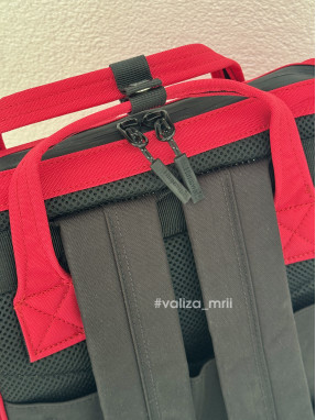 Рюкзак для путешествий на ручку чемодана Himawari 124 - красный
