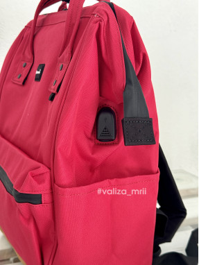 Рюкзак для путешествий на ручку чемодана Himawari 124 - красный