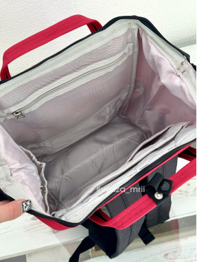 Рюкзак для путешествий на ручку чемодана Himawari 124 - красный