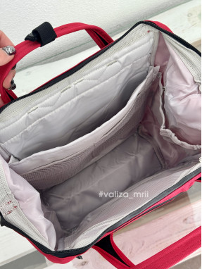 Рюкзак для путешествий на ручку чемодана Himawari 124 - красный