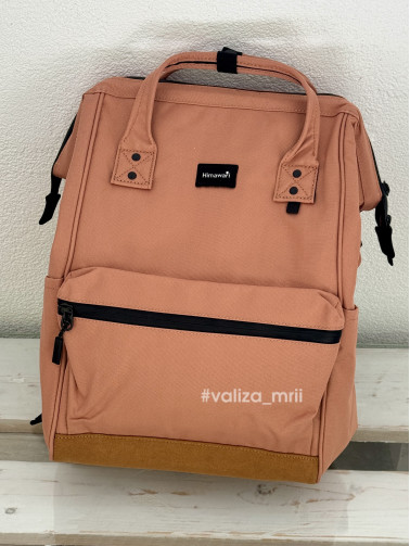Рюкзак для подорожей на ручку валізи Himawari 124-11 - персиковий