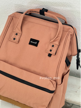 Рюкзак для подорожей на ручку валізи Himawari 124-11 - персиковий