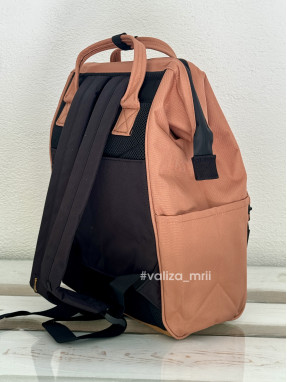 Рюкзак для подорожей на ручку валізи Himawari 124-11 - персиковий