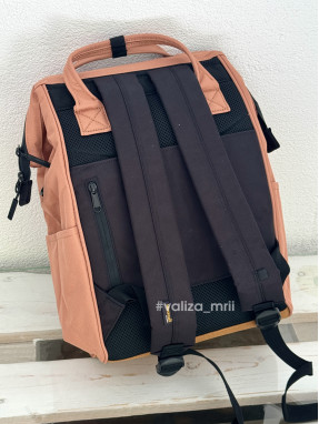Рюкзак для подорожей на ручку валізи Himawari 124-11 - персиковий