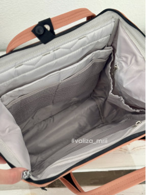 Рюкзак для подорожей на ручку валізи Himawari 124-11 - персиковий