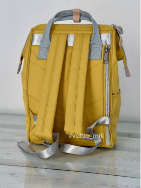 Рюкзак для подорожей Himawari 1881-11 - жовтий з коричневим
