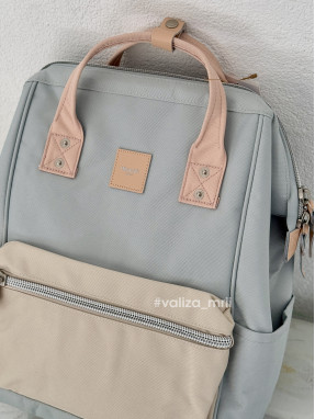 Рюкзак для подорожей Himawari 1881-14 - блакитно-бежевий