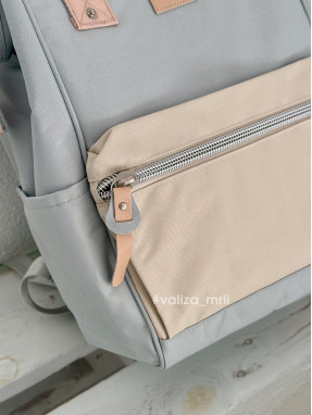 Рюкзак для подорожей Himawari 1881-14 - блакитно-бежевий