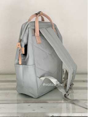 Рюкзак для подорожей Himawari 1881-14 - блакитно-бежевий