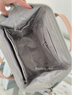 Рюкзак для подорожей Himawari 1881-14 - блакитно-бежевий