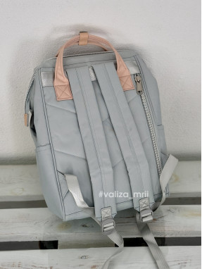 Рюкзак для подорожей Himawari 1881-14 - блакитно-бежевий