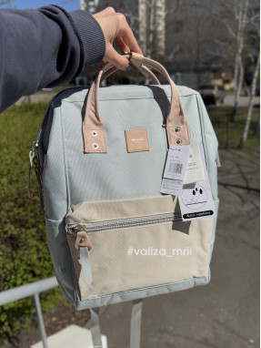 Рюкзак для подорожей Himawari 1881-14 - блакитно-бежевий