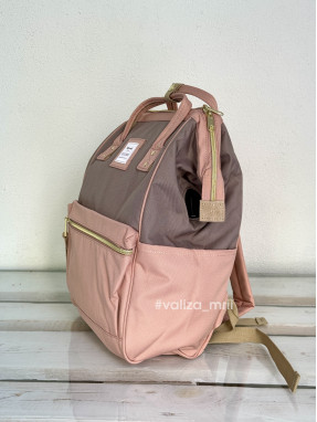 Рюкзак для подорожей Himawari 9001-12 - сірий з рожевим