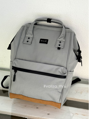 Рюкзак для подорожей на ручку валізи Himawari 124-07 - сірий
