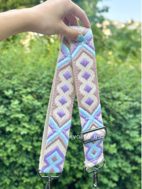 Ремешок для сумки Virginia Conti R_broidery_black - мультиколор 1