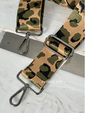 Ремешок для сумки Virginia Conti R_animal2_black - хаки