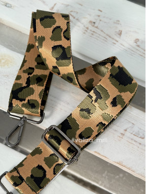 Ремешок для сумки Virginia Conti R_animal2_black - хаки