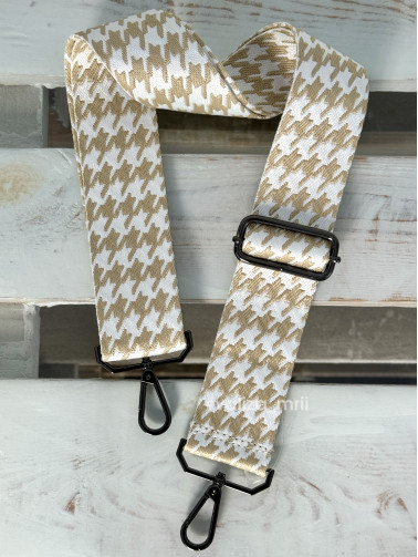 Ремешок для сумки Virginia Conti R_goose_black - бежевый