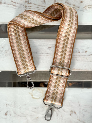 Ремінець для сумки Virginia Conti R_thick_silver - рудий