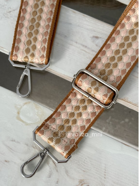 Ремінець для сумки Virginia Conti R_thick_silver - рудий