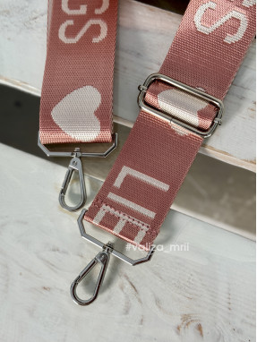 Ремінець для сумки Virginia Conti R_liebl_silver - кораловий