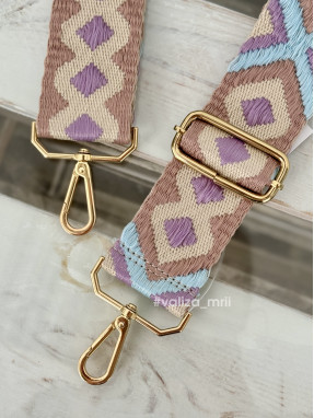Ремінець для сумки Virginia Conti R_broidery_gold - мультиколор 1