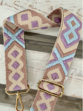 Ремінець для сумки Virginia Conti R_broidery_gold - мультиколор 1