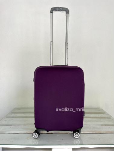 Захисний чохол для валізи - S - темно фіолетовий