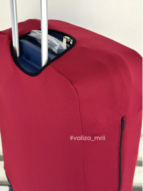 Захисний чохол для валізи - M - бордо