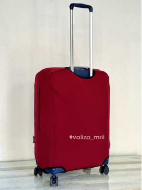 Захисний чохол для валізи - M - бордо