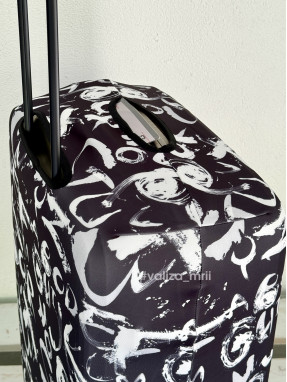 Щільний чохол на валізу - середній розмір - "Графіті"