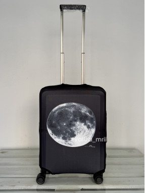 Щільний чохол на валізу - ручна поклажа - "Місяць"