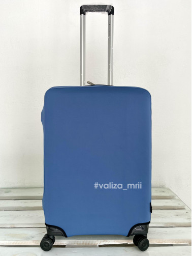 Захисний чохол для валізи - M - блакитний