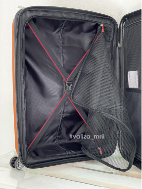 Валіза 241 Airtex Paris - середній розмір - помаранчевий