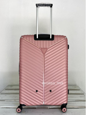 Чемодан Snowball 05103 - большой размер - розовое золото