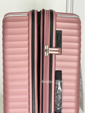 Чемодан Snowball 05103 - большой размер - розовое золото